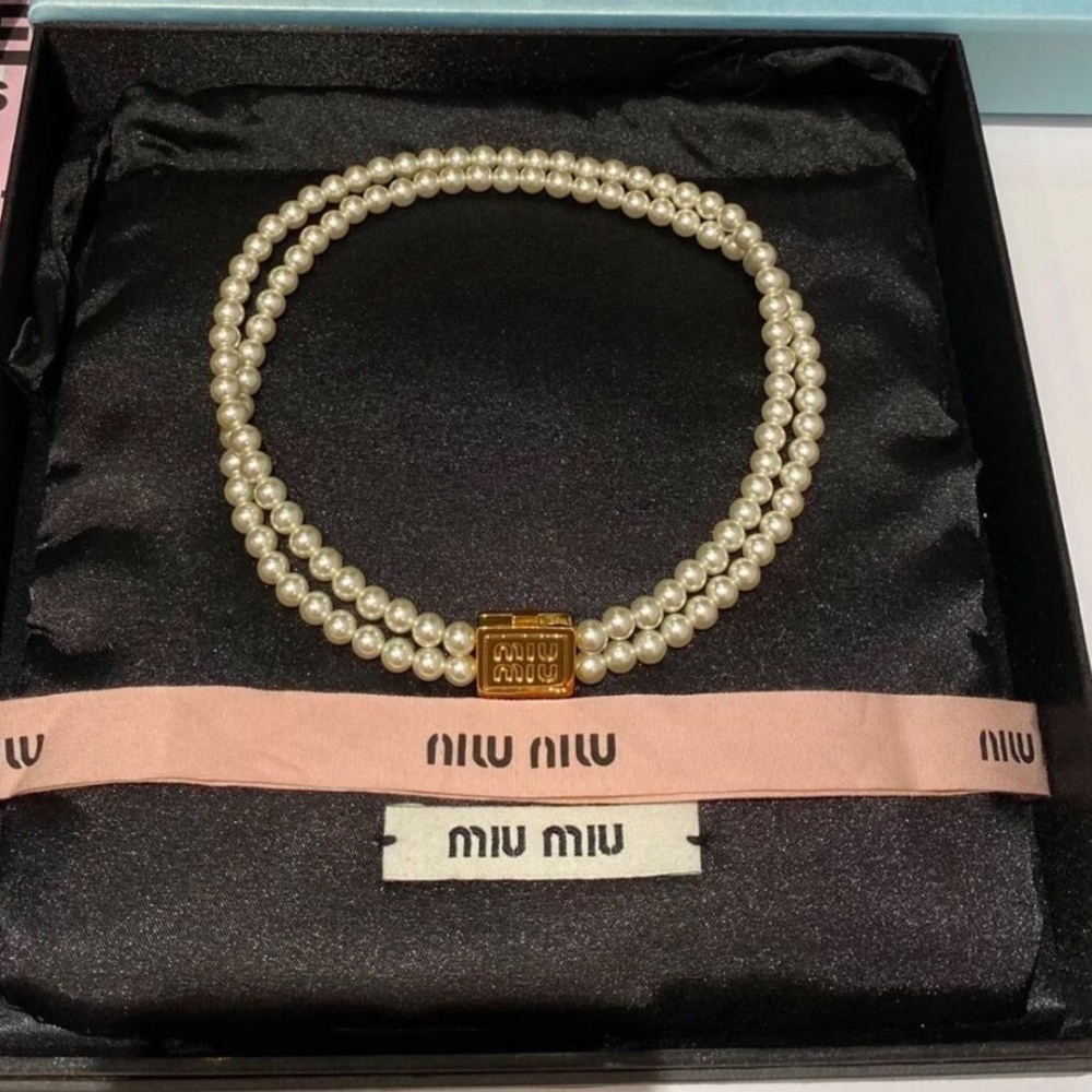 Miu Miu Choker Necklace
